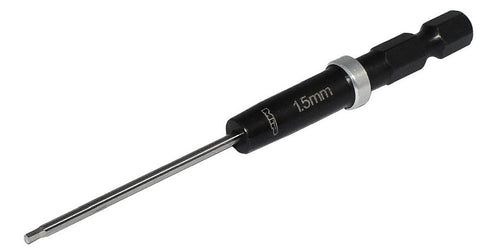 MIP - Moore's Ideal Products 1.5mm Speed Tip Hex Driver Wrench, Gen 2
