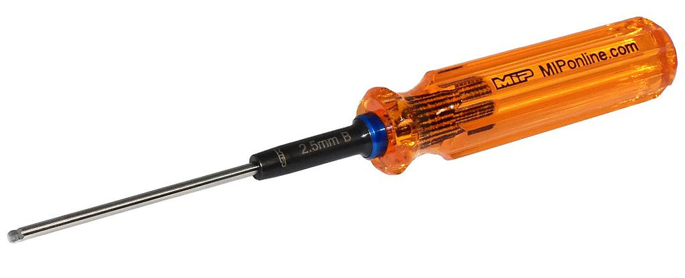 MIP - Moore's Ideal Products 2.5mm Ball Hex Driver Wrench, Gen 2