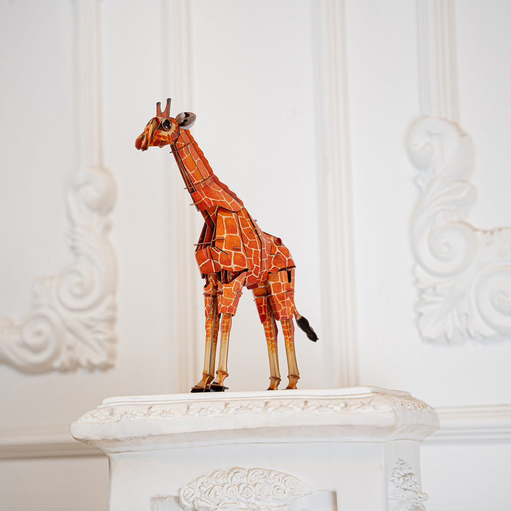 Make Bug Giraffe 3D Craft Paper Puzzle