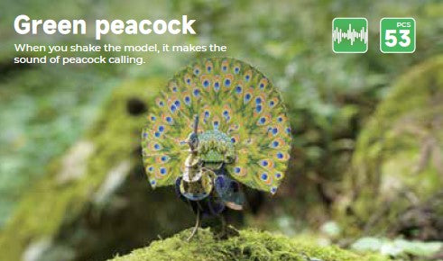 Make Bug Voices of Nature, Green Peacock
