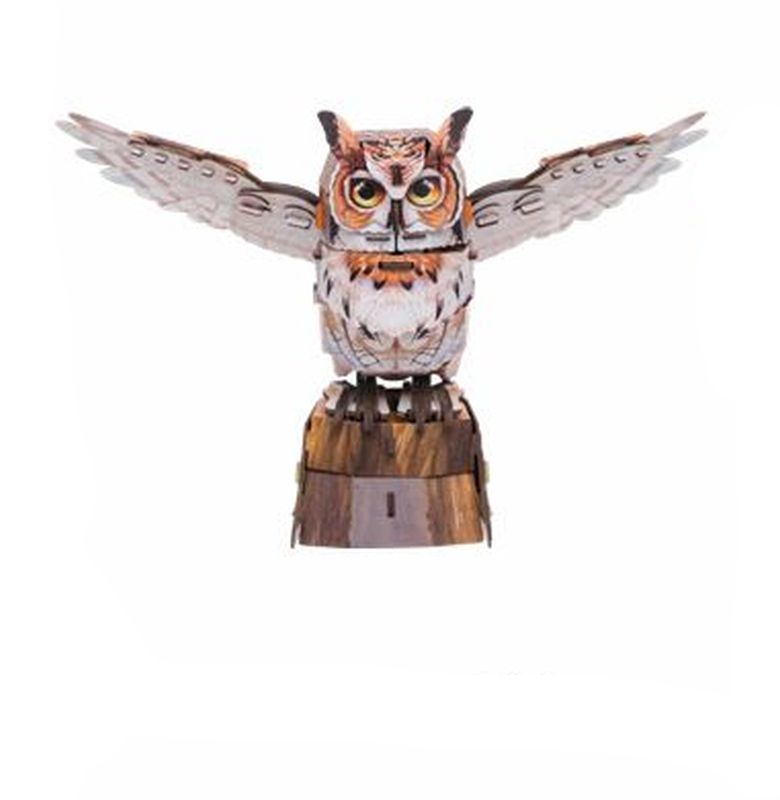 Make Bug Sky Echo Great Horned Owl