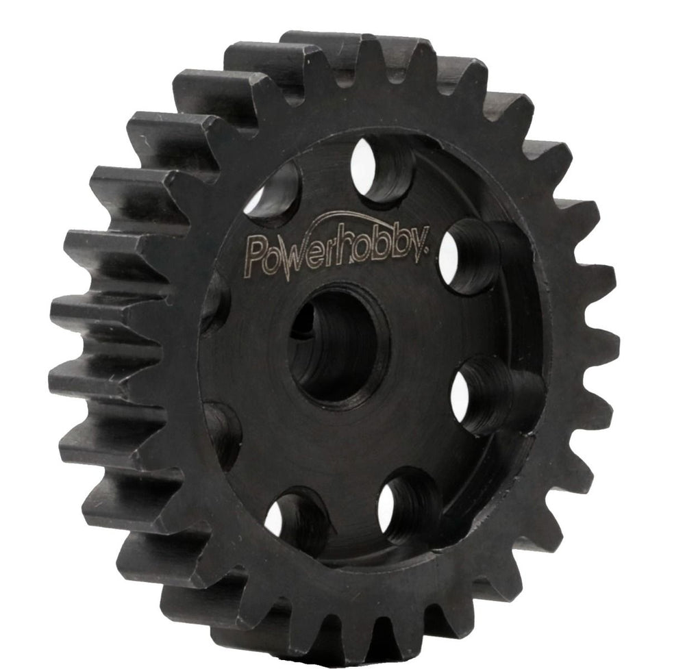 Powerhobby Hardened Steel 26T Mod1 8mm Pinion Gear MOD 1 Speed Run / Drag Racing