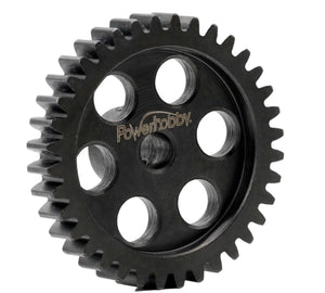 Powerhobby Hardened Steel 38T Mod1 5mm Pinion Gear Mod 1 Speed Run / Drag Racing