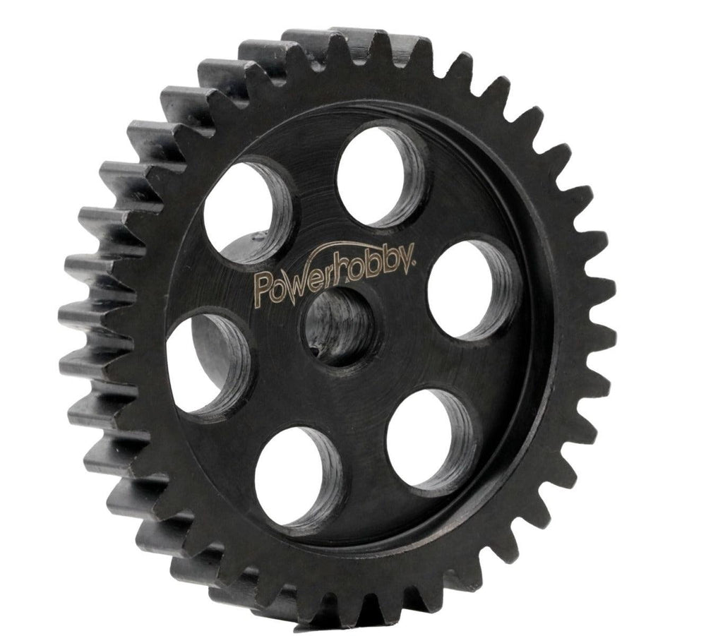 Powerhobby Hardened Steel 35T Mod1 5mm Pinion Gear Mod 1 Speed Run / Drag Racing
