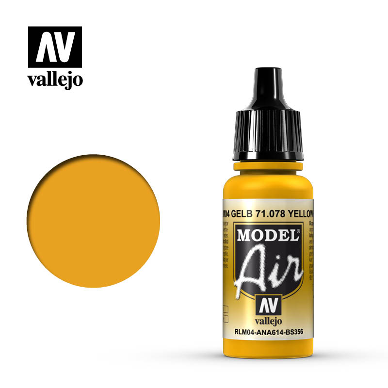Little Shop of Magic Model Air: Yellow RLM04 — Miniatures