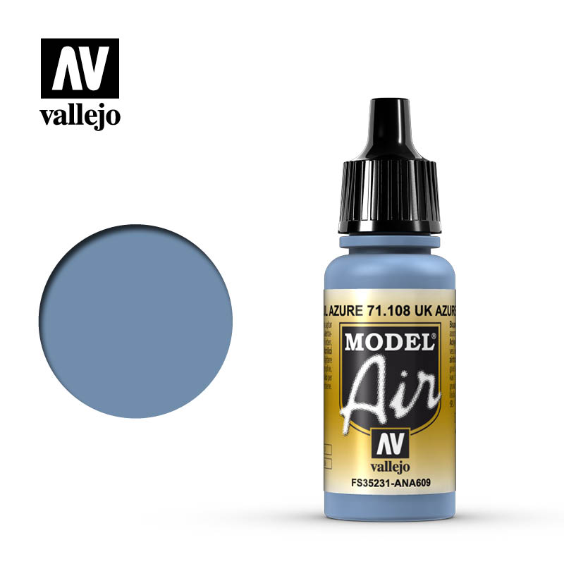 Little Shop of Magic Model Air: UK Azure Blue — Miniatures