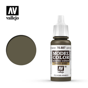 Little Shop of Magic Model Color: US Olive Drab (17ml) — Miniatures