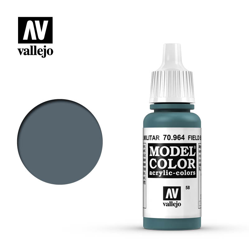Little Shop of Magic Model Color: Field Blue (17ml) — Miniatures