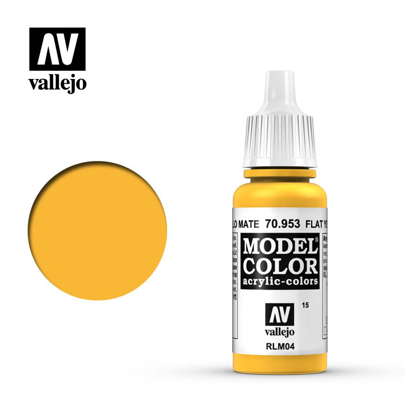 Little Shop of Magic Model Color: Flat Yellow (17ml) — Miniatures