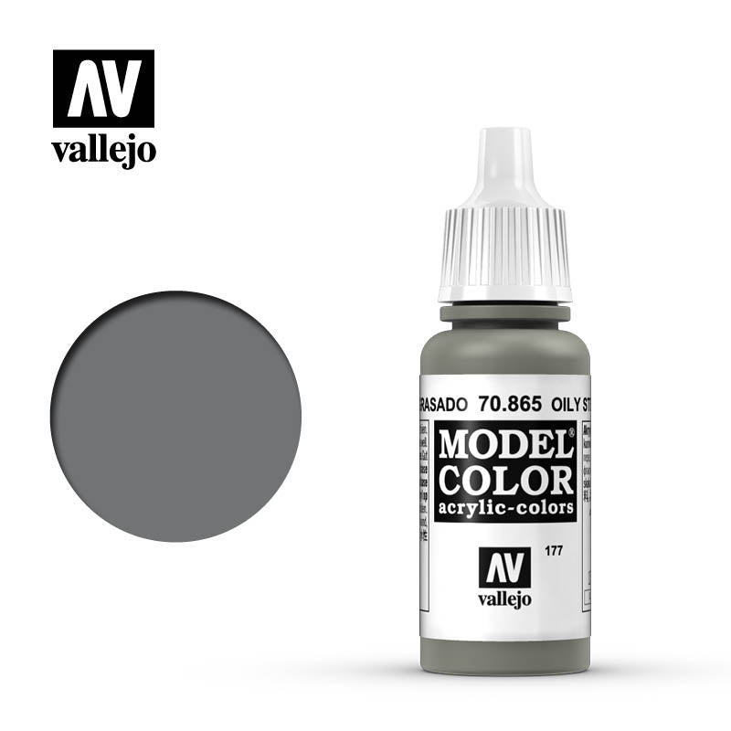 Little Shop of Magic Model Color: Oily Steel (17ml) — Miniatures