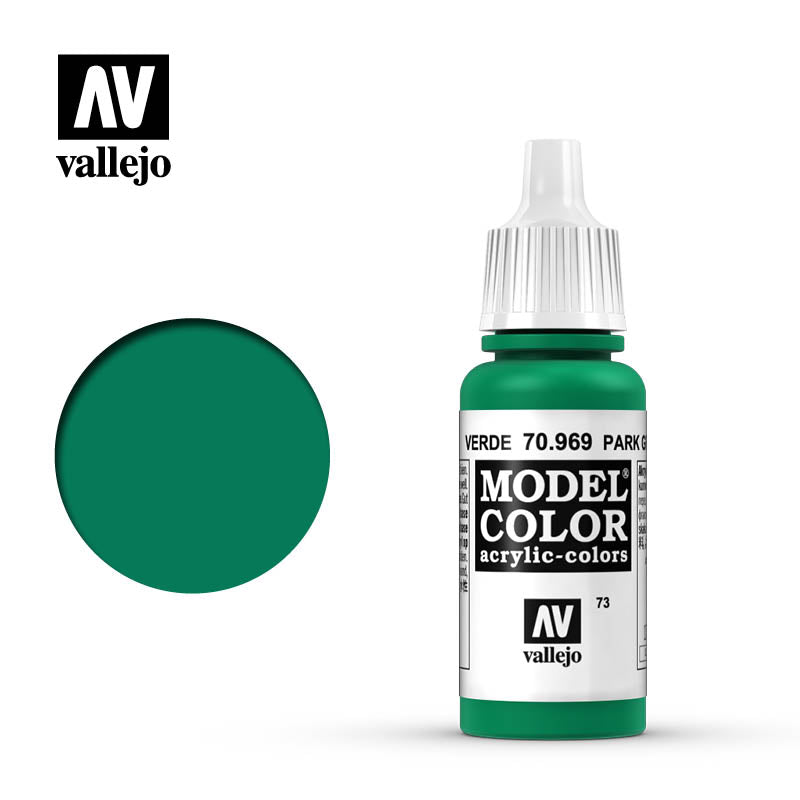 Little Shop of Magic Model Color: Park Green Flat (17ml) — Miniatures