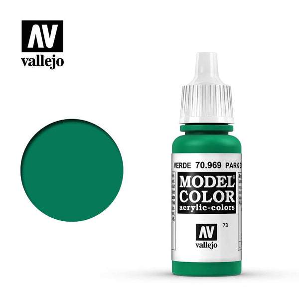 Little Shop of Magic Model Color: Park Green Flat (17ml) — Miniatures