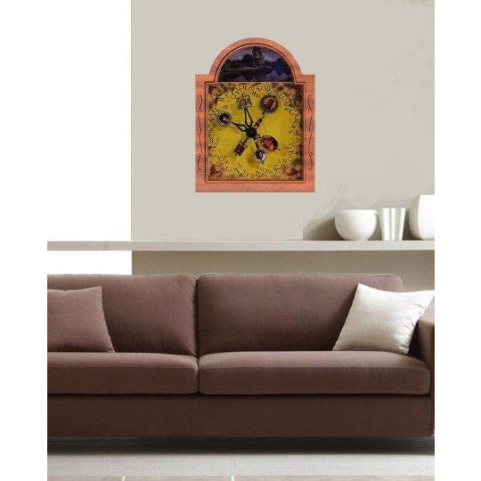 CCHobbyFun Magical Wood Family Clock With Custom Photos