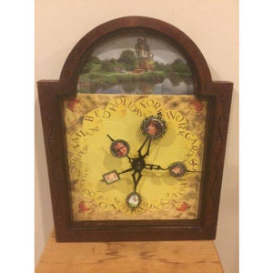CCHobbyFun Magical Wood Family Clock With Custom Photos
