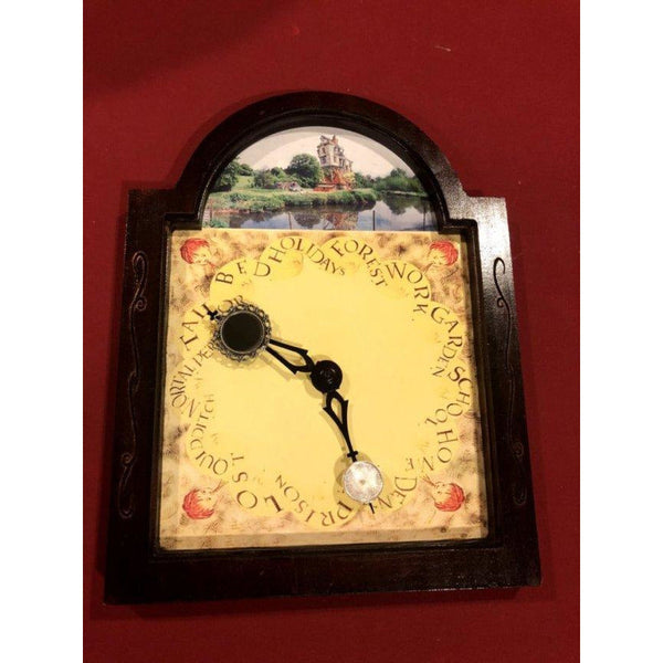 CCHobbyFun Magical Wood Family Clock With Custom Photos