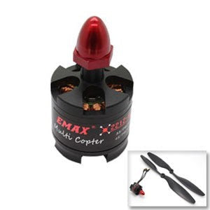 MT Series - 2213 935kv Brushless Motor With 1045 Prop