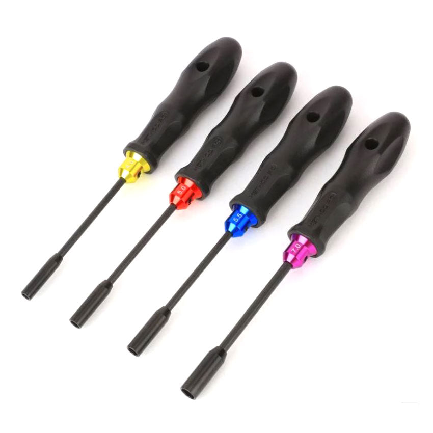 Method R/C Tools 4 Piece Metric Nut Driver Set (4.0, 5.0, 5.5, 7.0mm)
