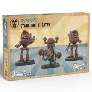 Little Shop of Magic Fallout: Wasteland Warfare - Robots - Starlight Theatre Staff — Miniatures