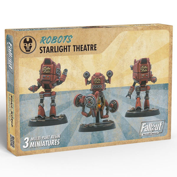 Little Shop of Magic Fallout: Wasteland Warfare - Robots - Starlight Theatre Staff — Miniatures