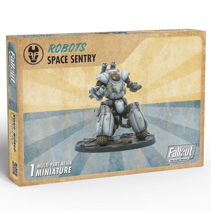 Little Shop of Magic Fallout: Wasteland Warfare - Robots - Space Sentry — Miniatures
