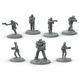 Little Shop of Magic Fallout: Wasteland Warfare - Brotherhood of Steel - Core Box (Updated) — Miniatures