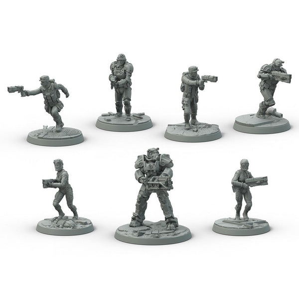 Little Shop of Magic Fallout: Wasteland Warfare - Brotherhood of Steel - Core Box (Updated) — Miniatures
