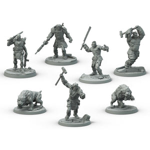 Little Shop of Magic Fallout: Wasteland Warfare - Super Mutants - Core Box — Miniatures
