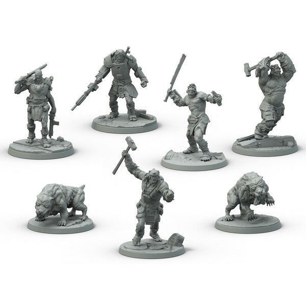 Little Shop of Magic Fallout: Wasteland Warfare - Super Mutants - Core Box — Miniatures