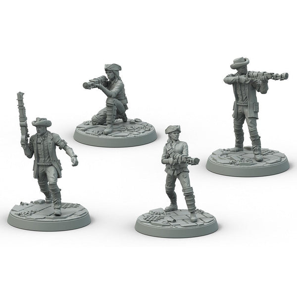 Little Shop of Magic Fallout: Wasteland Warfare - Survivors - Minutemen Posse — Miniatures