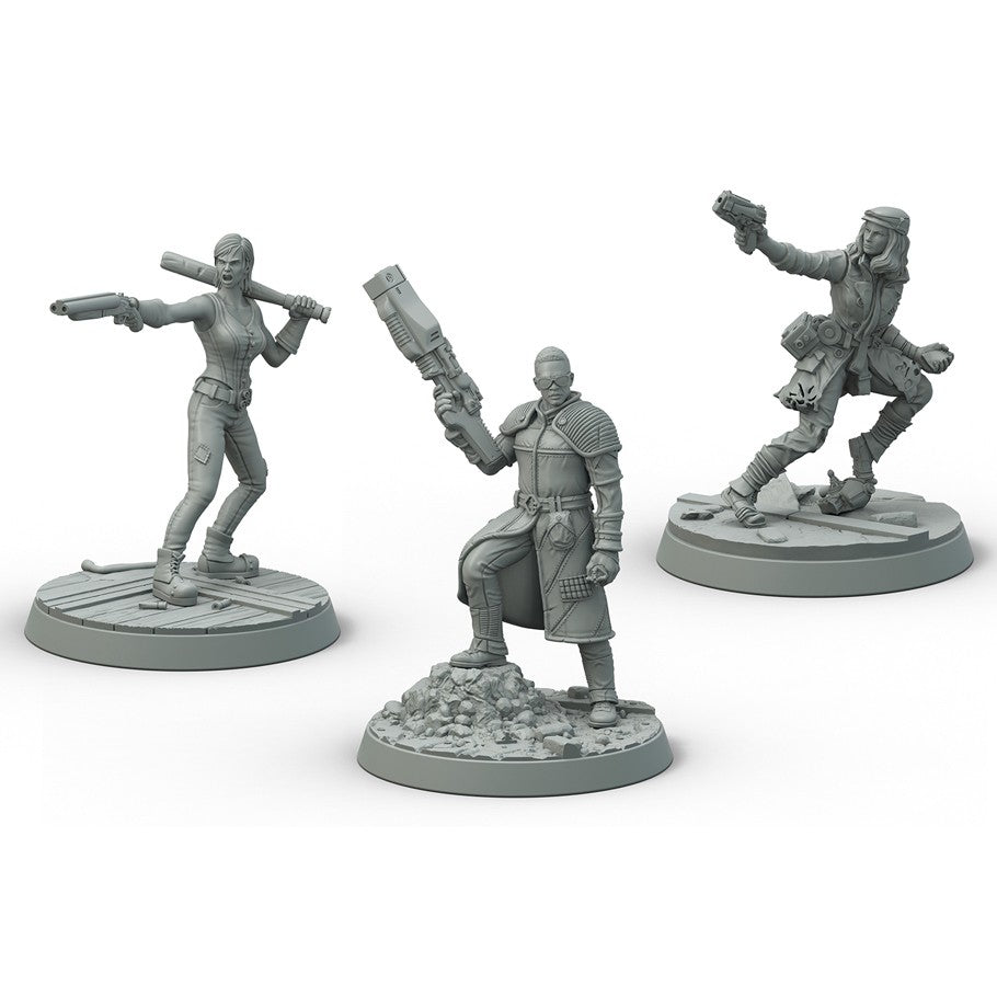 Little Shop of Magic Fallout: Wasteland Warfare - Survivors - Boston Companions — Miniatures