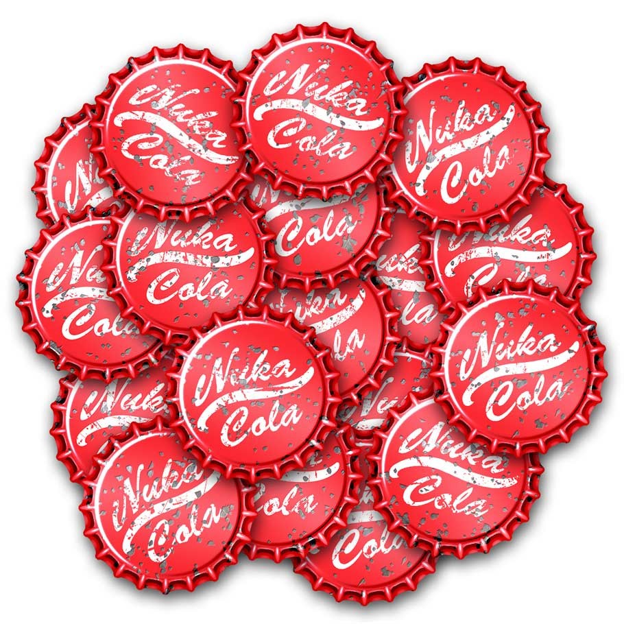 Little Shop of Magic Fallout: Wasteland Warfare - Nuka Cola Caps Set (Revised) — Miniatures