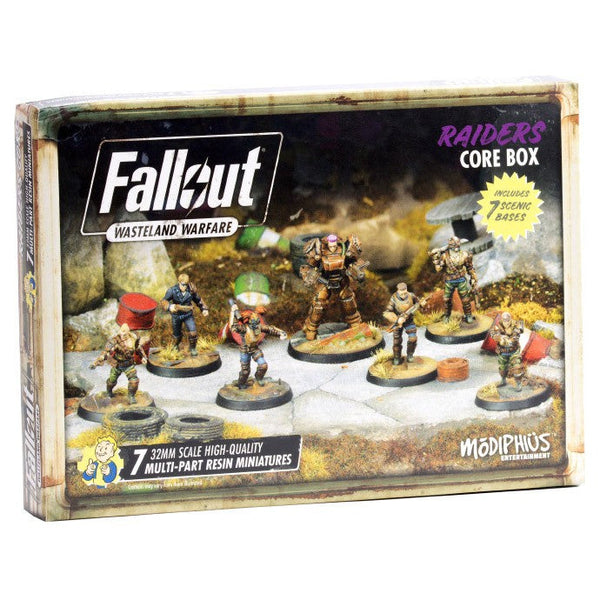Little Shop of Magic Fallout: Wasteland Warfare - Raiders - Core Set — Miniatures