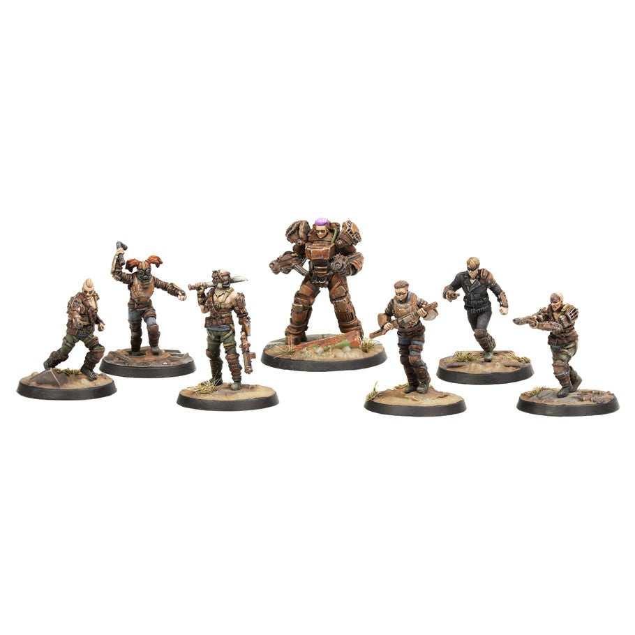 Little Shop of Magic Fallout: Wasteland Warfare - Raiders - Core Set — Miniatures