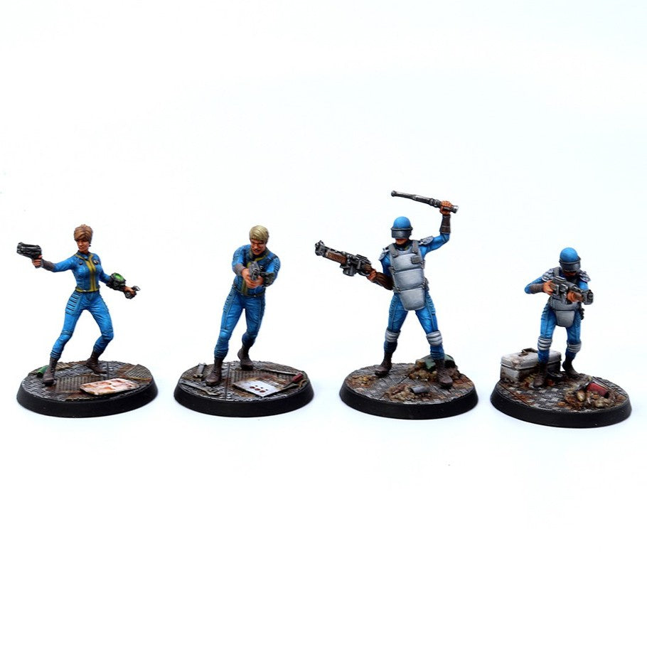 Little Shop of Magic Fallout: Wasteland Warfare - Survivors - Vault Personnel — Miniatures