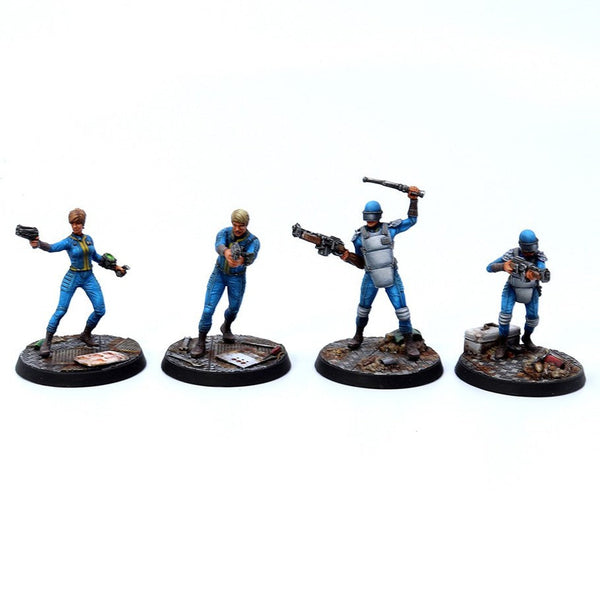 Little Shop of Magic Fallout: Wasteland Warfare - Survivors - Vault Personnel — Miniatures