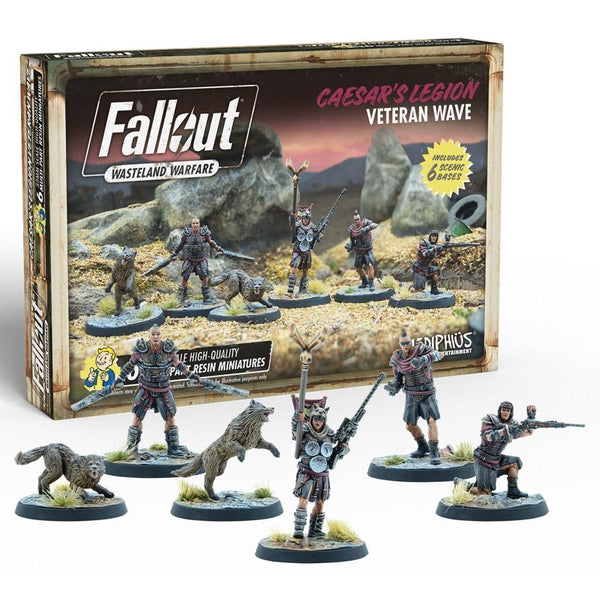 Little Shop of Magic Fallout: Wasteland Warfare - Caesar's Legion - Veteran Wave — Miniatures