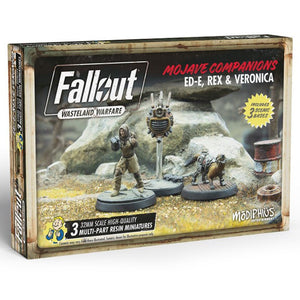 Fallout: Wasteland Warfare - Mojave Companions - Ed-E, Rex & Veronica