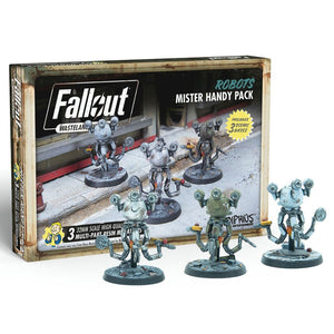 Little Shop of Magic Fallout: Wasteland Warfare - Robots - Mister Handy Pack — Miniatures