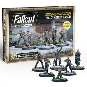 Little Shop of Magic Fallout: Wasteland Warfare - Children of Atom - Zealot Congregation — Miniatures