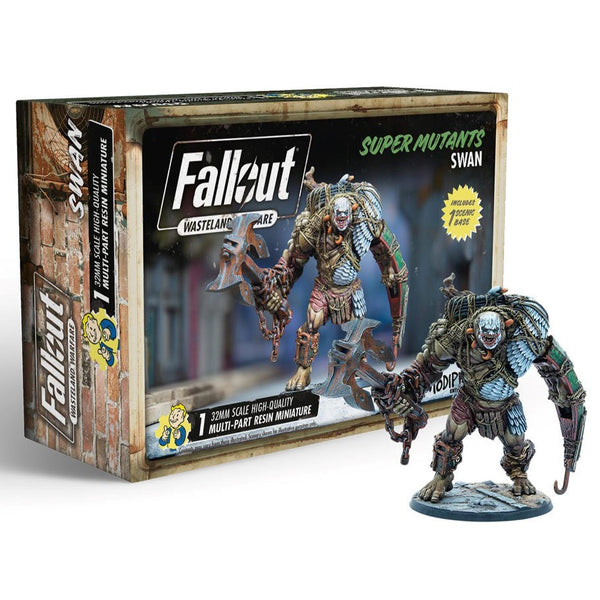 Little Shop of Magic Fallout: Wasteland Warfare - Super Mutants - Swan — Miniatures
