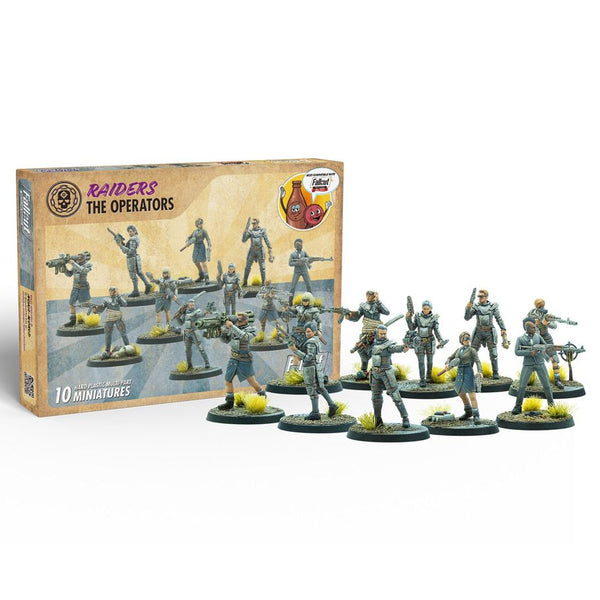 Little Shop of Magic Fallout: Wasteland Warfare - Raiders - The Operators — Miniatures