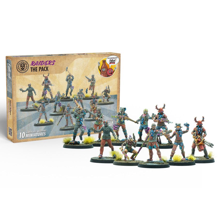 Little Shop of Magic Fallout: Wasteland Warfare - Raiders - The Pack — Miniatures
