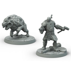 Little Shop of Magic Fallout: Wasteland Warfare - Super Mutants - Hammer — Miniatures