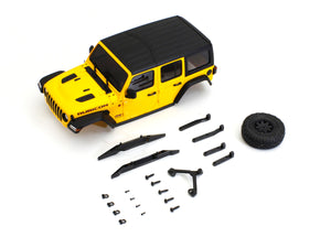 Kyosho MX-01 Jeep Wrangler Unlimited Rubicon Hellayel Body