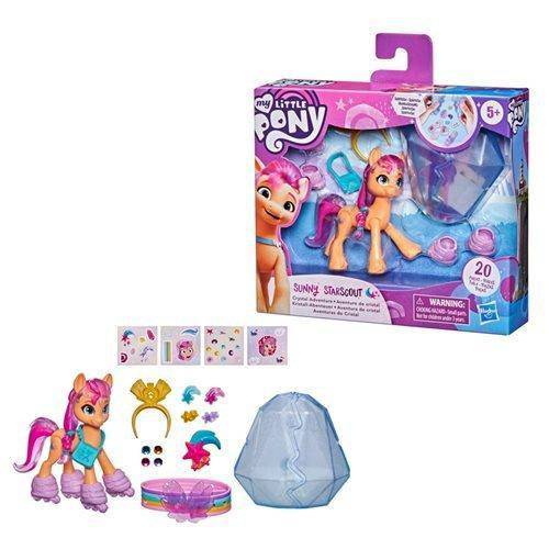ToyShnip My Little Pony: A New Generation Crystal Adventure Sunny Starscout Mini-Figure — Action Figure
