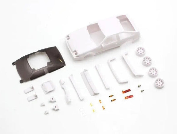 Kyosho MZN214 Toyota SPRINTER TRUENO AE86 White Body set (w/Rim for AWD)