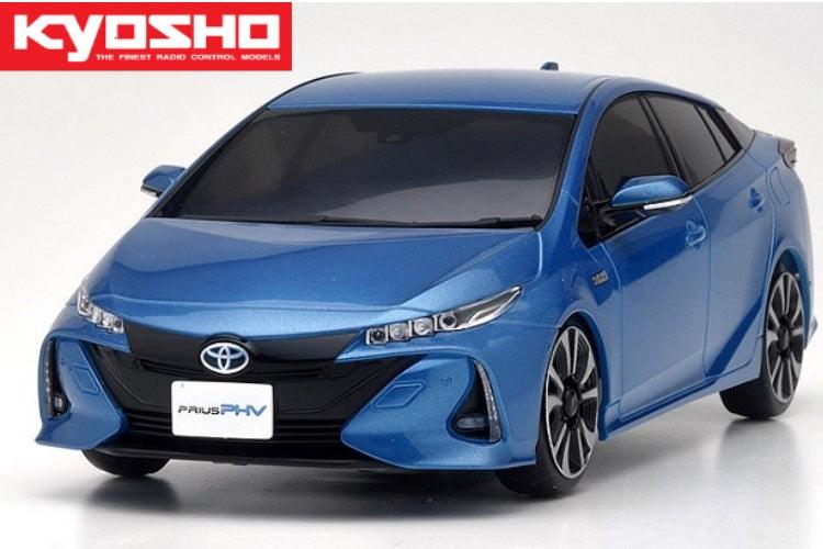 KYOSHO MZP443BL-B ASC MA-03F Toyota Prius PHV Spirited Aqua Metallic MINI Z-BODY