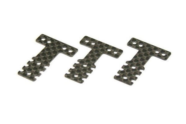 Kyosho MZW403S Carbon Rear Suspension Plate (Soft/MM/LM/MM2/3pcs) Mini-Z