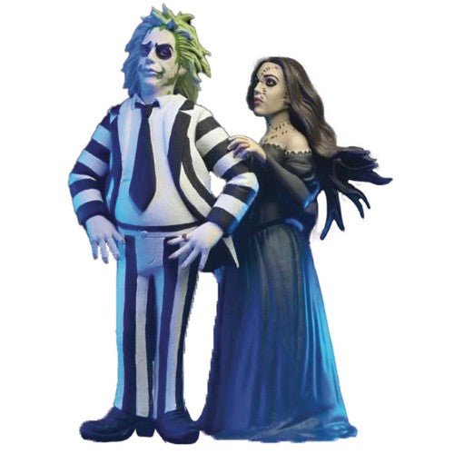 NECA Beetlejuice 2 Toony Terrors Beetlejuice & Delores 6-Inch 2-Pack Action Figures