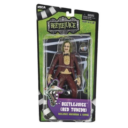 ToyShnip NECA Beetlejuice Red Tuxedo 7-Inch Action Figure — Action & Toy Figures